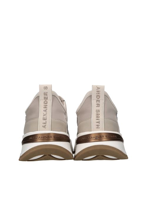 Sneakers in pelle, ecopelle e tessuto ALEXANDER SMITH | LIVERPOOL WOMAN LPW 2192IVORY